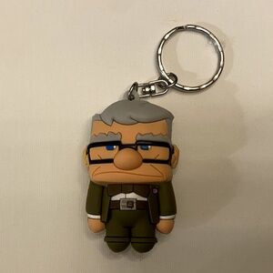 Monogram Figural 3D Collectors Disney Series 3 Carl Keyring Keychain Ed Asner Up